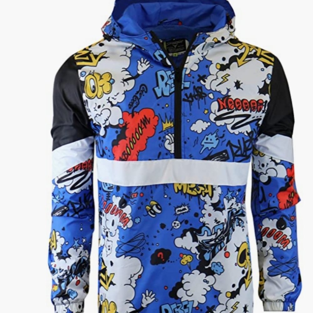 Hooded Windbreaker